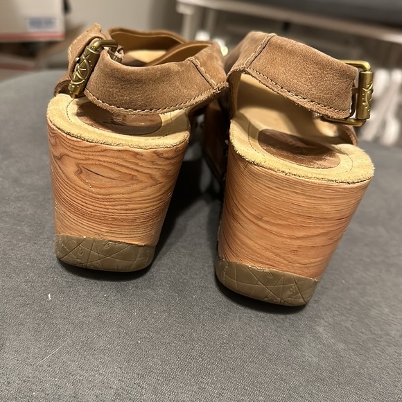 Bussola leather wedge heels with studded decor - Picture 3 of 6